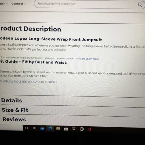 Jumpsuit Blue Cheeta Sz L - Picture 2 of 4